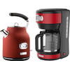 Westinghouse Retro Waterkoker + Filter-koffiezetapparaat - Koffiefilter - Rood