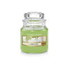 Yankee Candle Geurkaars Small Vanilla Lime - 9 cm / ø 6 cm