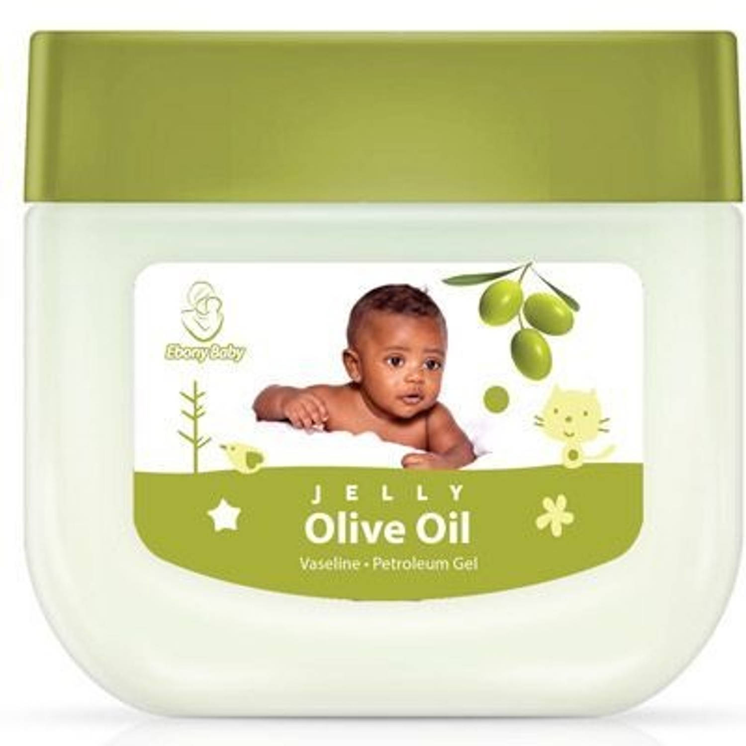 Ebony Baby - Vaseline - Olive Oil - 440ml