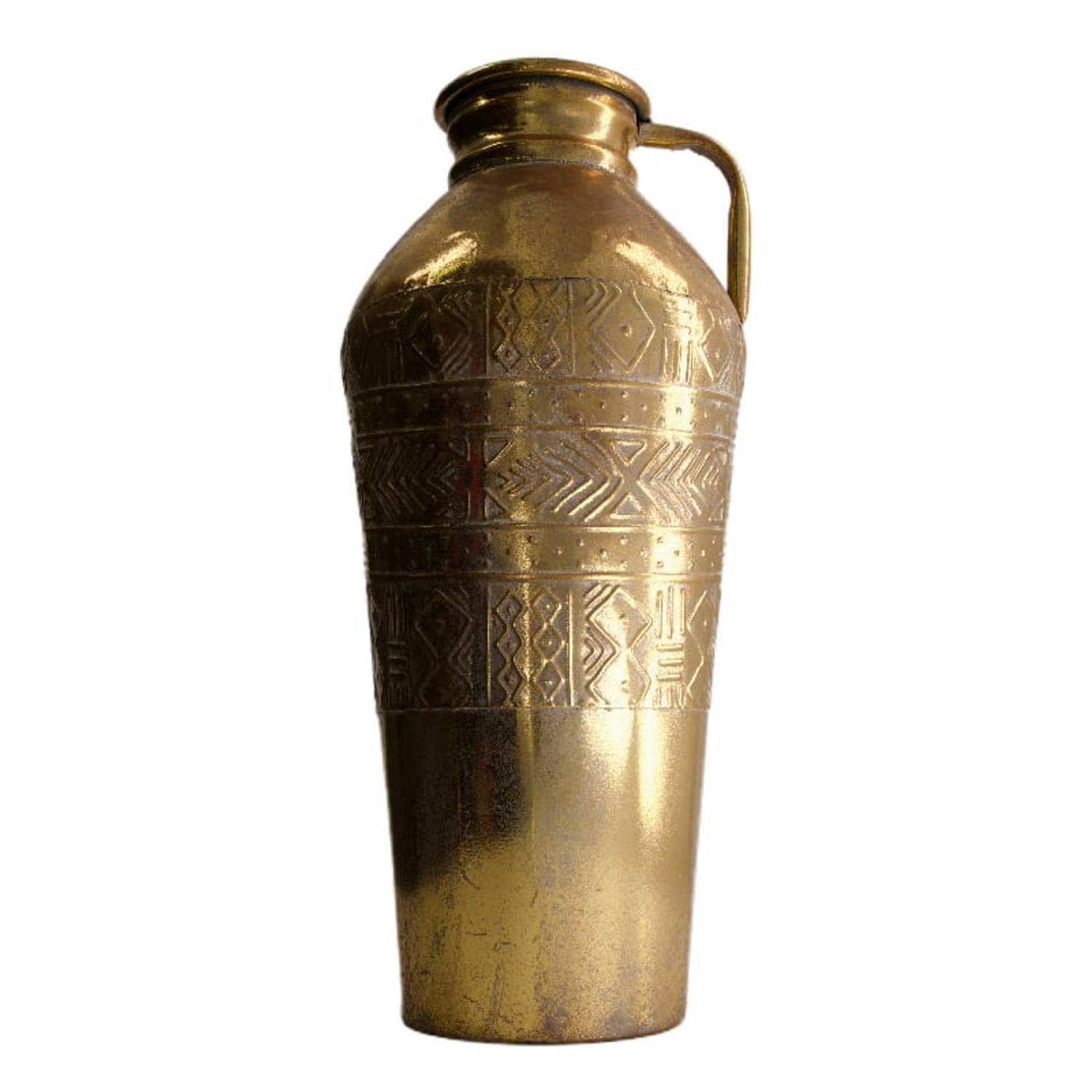 Dijk Natural Collections - Vase metal 20x48cm - Goud