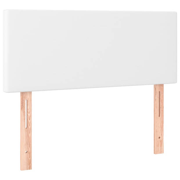 The Living Store Hoofdbord - Bedombouw - 100x5x78/88 cm - Kunstleer hoofdbord voor stijlvolle en comfortabele
