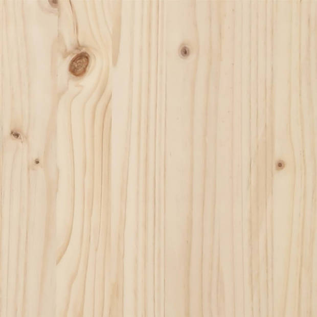 vidaXL Bedframe massief grenenhout 180x200 cm Super King Size
