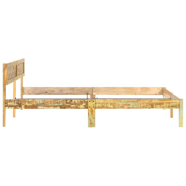 vidaXL Bedframe massief gerecycled hout 180x200 cm