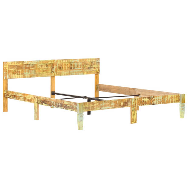 vidaXL Bedframe massief gerecycled hout 180x200 cm