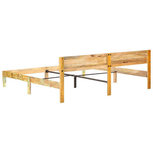 vidaXL Bedframe massief gerecycled hout 200x200 cm