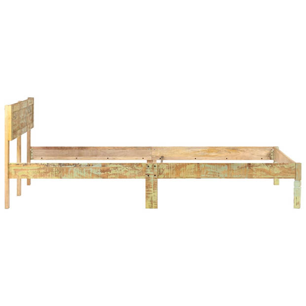 vidaXL Bedframe massief gerecycled hout 120x200 cm