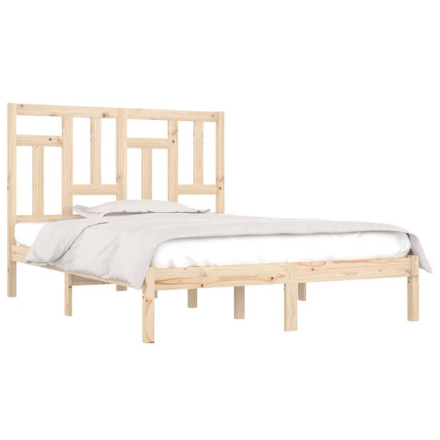 vidaXL Bedframe massief grenenhout 120x200 cm