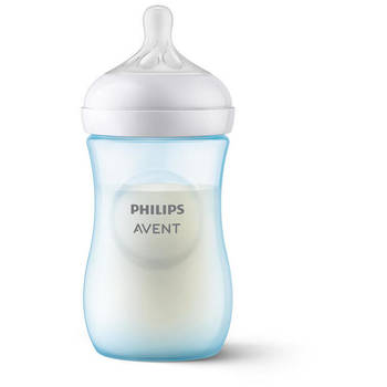 Philips Avent - Babyfles - Natural Response - 1 stuk - Blauw - 260ml