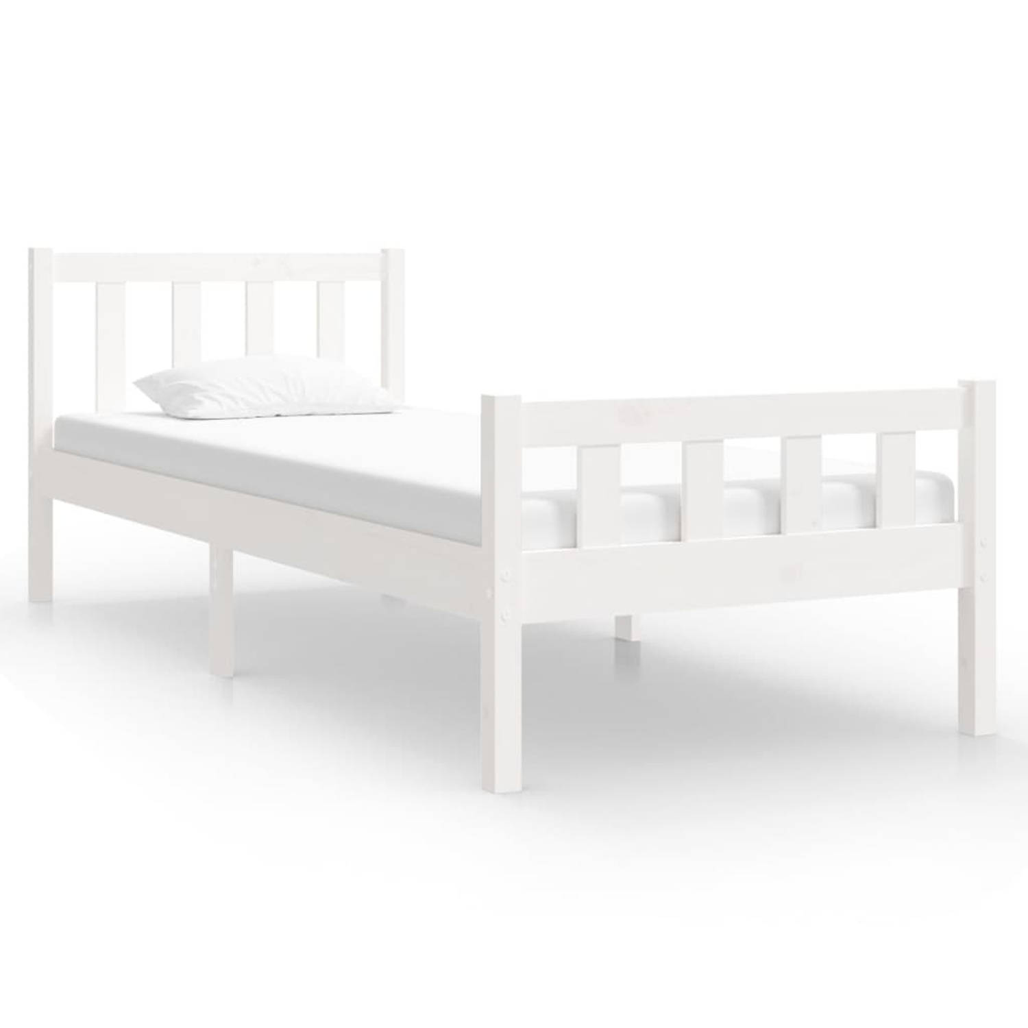 vidaXL-Bedframe-massief-hout-wit-75x190-cm-2FT6-Small-Single