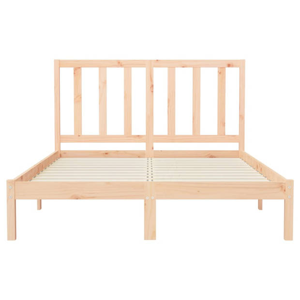 vidaXL Bedframe massief hout 120x200 cm