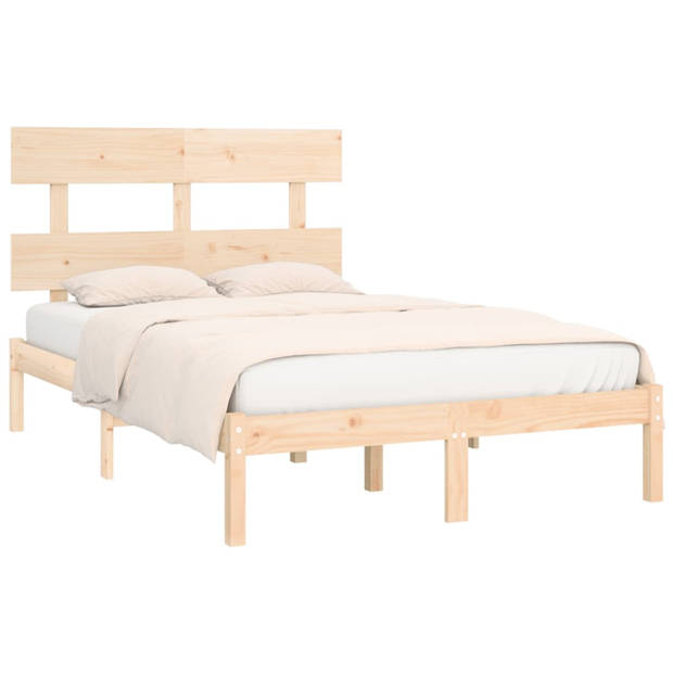 vidaXL Bedframe massief hout 120x200 cm