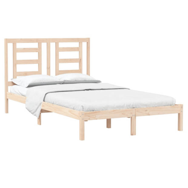 vidaXL Bedframe massief hout 120x190 cm