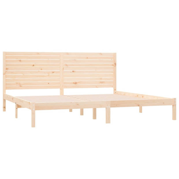 vidaXL Bedframe massief hout 200x200 cm