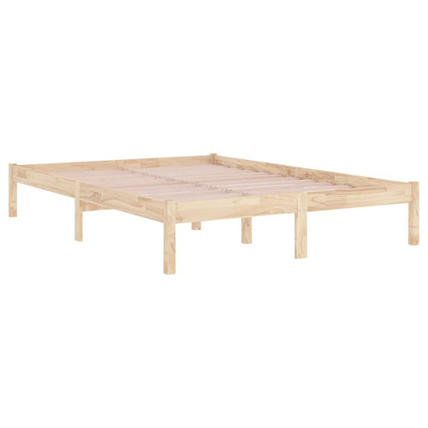 vidaXL Bedframe massief hout 120x190 cm