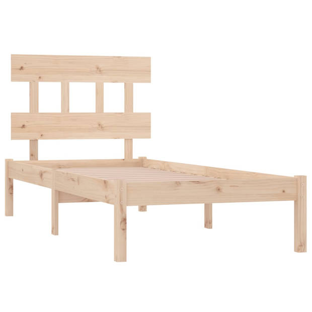 vidaXL Bedframe massief hout 90x200 cm