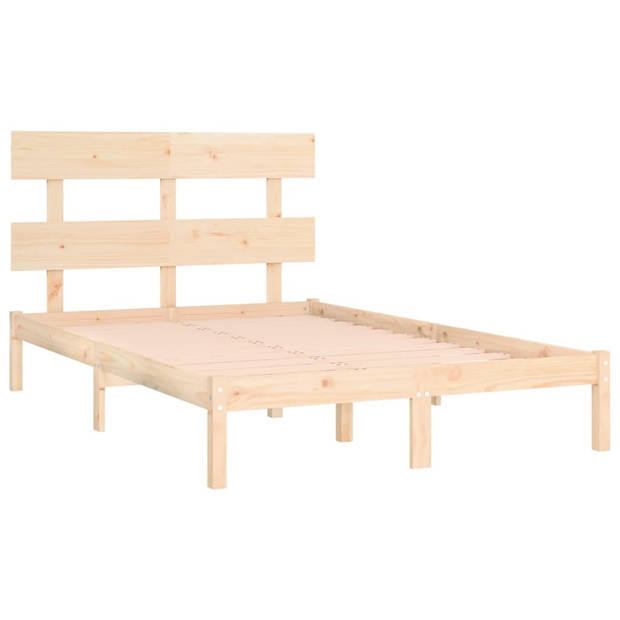 vidaXL Bedframe massief hout 180x200 cm