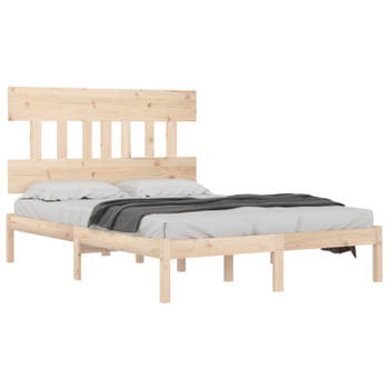 vidaXL Bedframe massief hout 120x200 cm