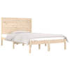 vidaXL Bedframe massief hout 120x190 cm