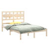 vidaXL Bedframe massief hout 140x200 cm