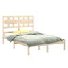 vidaXL Bedframe massief hout 120x200 cm