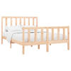 vidaXL Bedframe massief grenenhout 140x190 cm