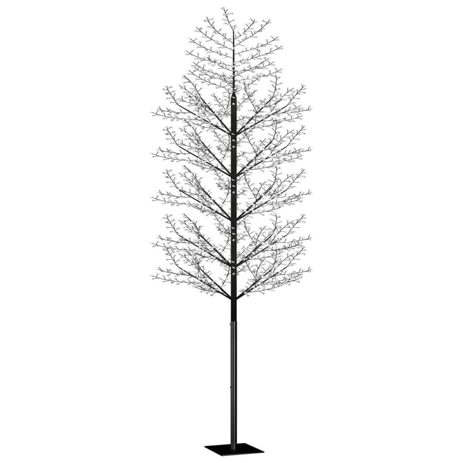 vidaXL Kerstboom 2000 LED's warm wit licht kersenbloesem 500 cm