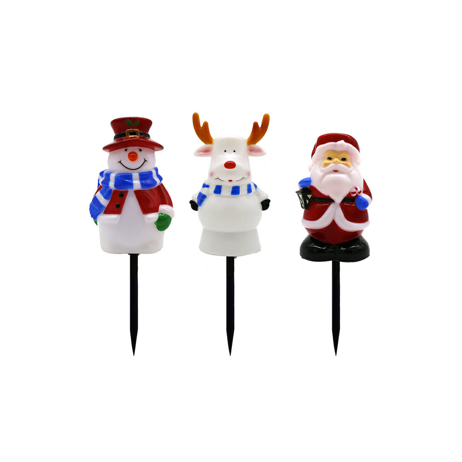 Hyundai Lighting - Kerstverlichting - Rendier Sneeuwpop Kerstman