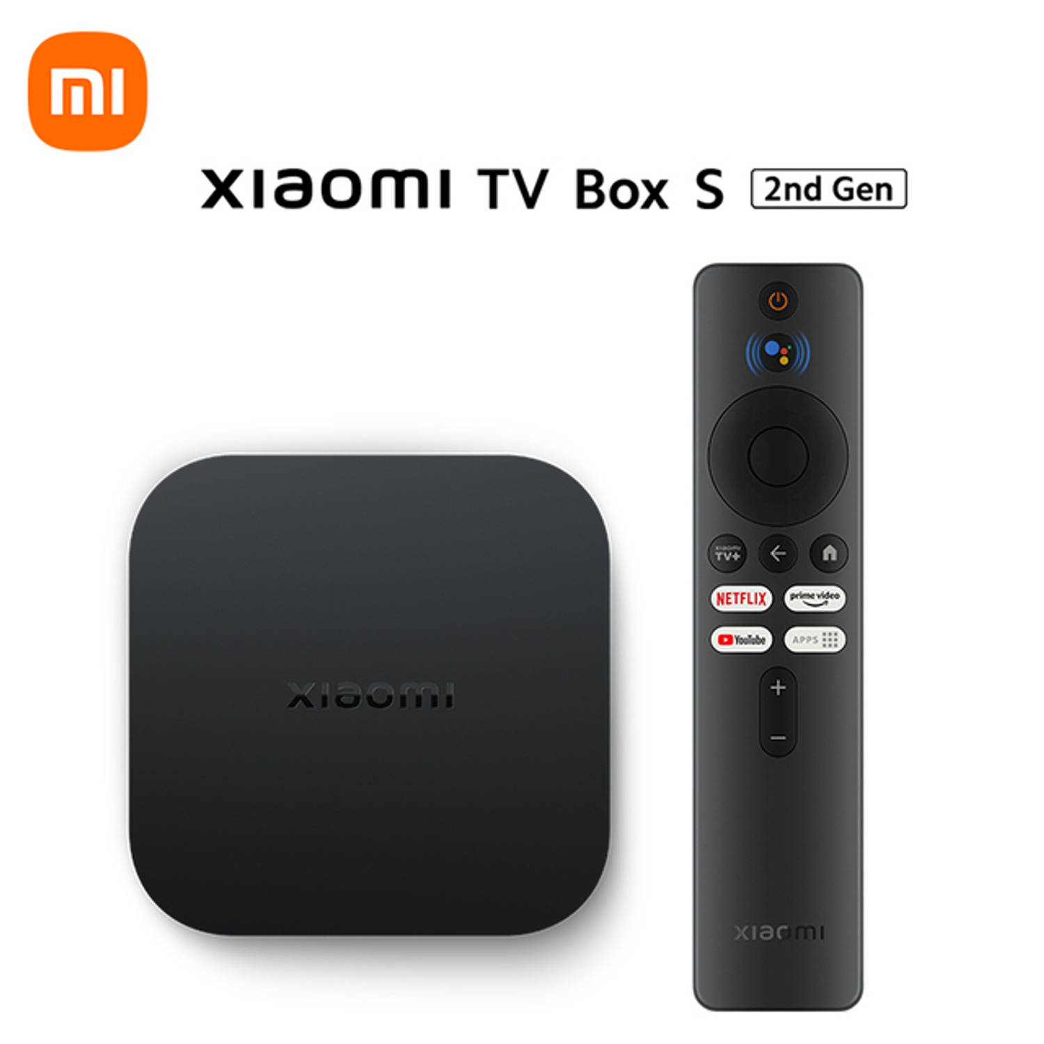 Xiaomi Mi Box S 2nd Gen Google TV TV box - 2/8GB -