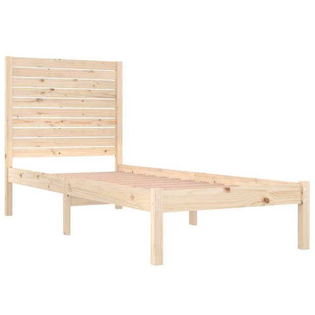 vidaXL Bedframe massief hout 90x190 cm