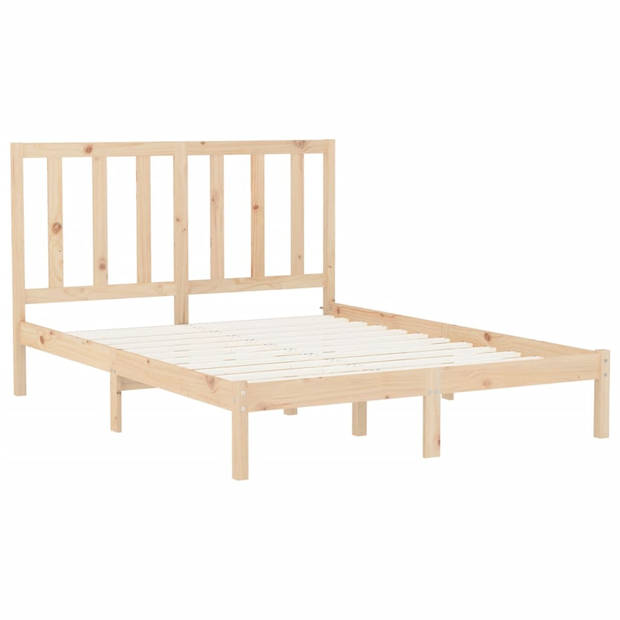 vidaXL Bedframe massief hout 140x200 cm