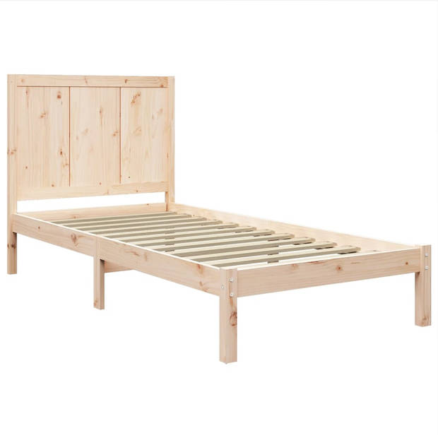 vidaXL Bedframe massief grenenhout 100x200 cm