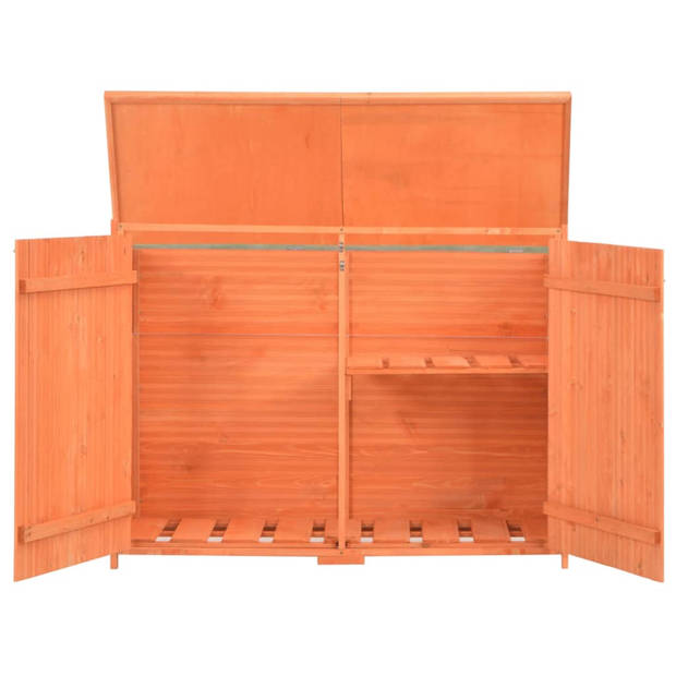 vidaXL Tuinberging 128x42x91 cm hout