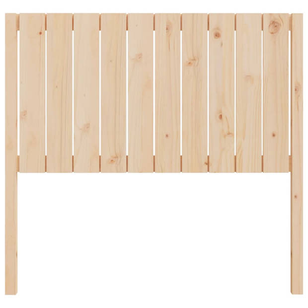 vidaXL Hoofdbord 105,5x4x100 cm massief grenenhout