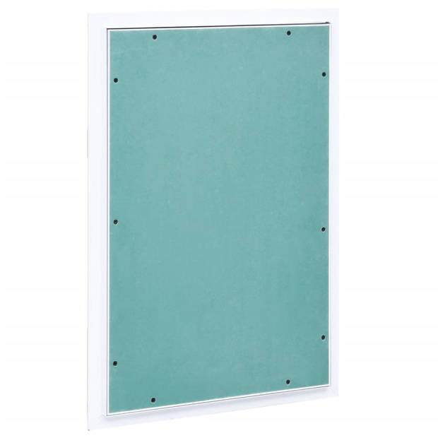 vidaXL Toegangspaneel met aluminium frame en gipsplaat 300x600 mm