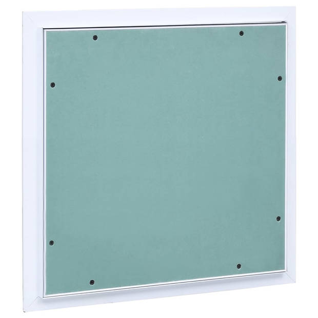 vidaXL Toegangspaneel met aluminium frame en gipsplaat 200x200 mm