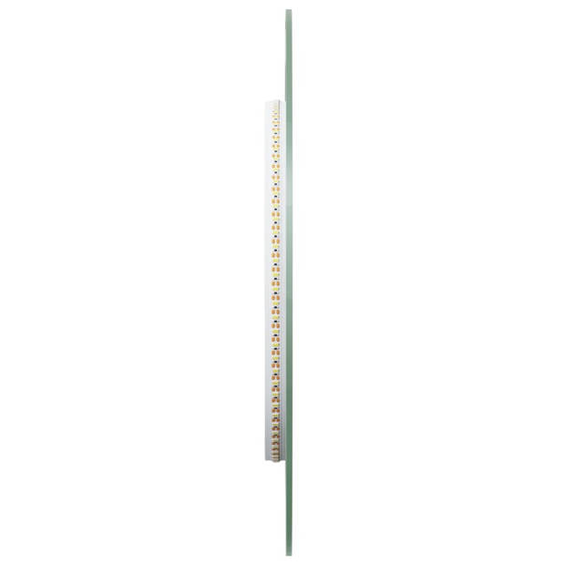 vidaXL Badkamerspiegel LED ovaal 80x35 cm