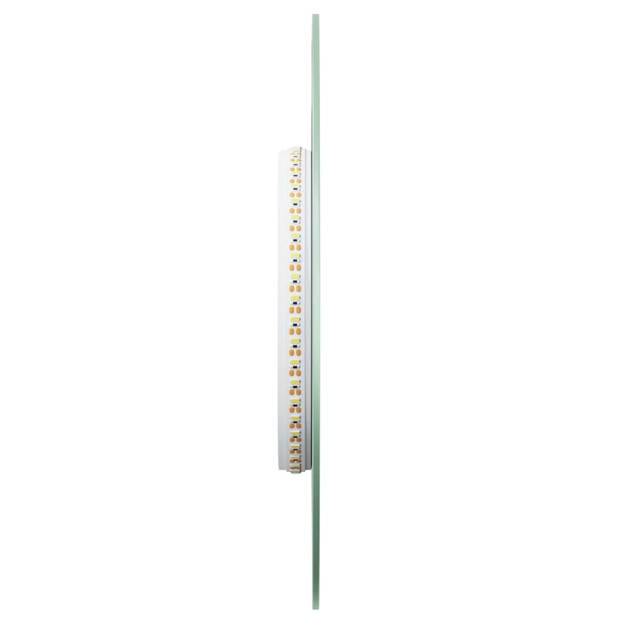 vidaXL Badkamerspiegel LED ovaal 60x25 cm