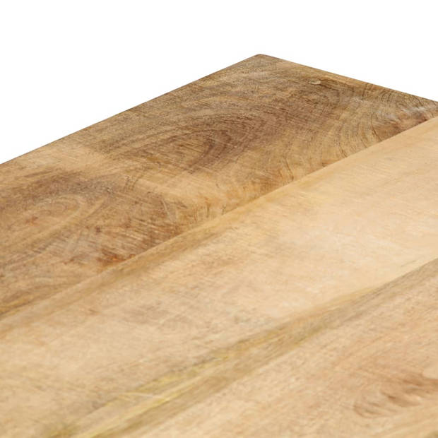 vidaXL Eettafel 120x60x76 cm massief mangohout