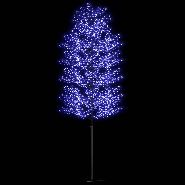 vidaXL Kerstboom 2000 LED's blauw licht kersenbloesem 500 cm