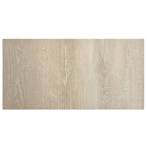 vidaXL Vloerplanken zelfklevend 55 st 5,11 m?? PVC beige