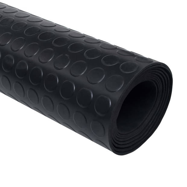 vidaXL Rubberen anti-slip vloermat 5x1m stippen