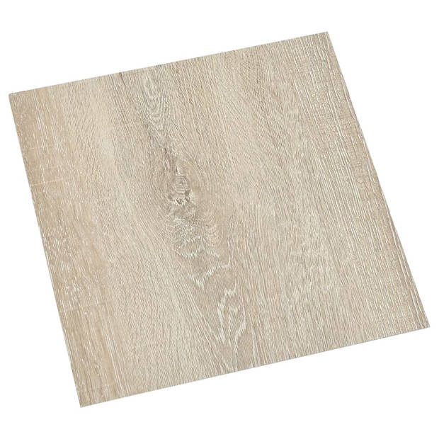 vidaXL Vloerplanken 20 st zelfklevend 1,86 m² PVC beige