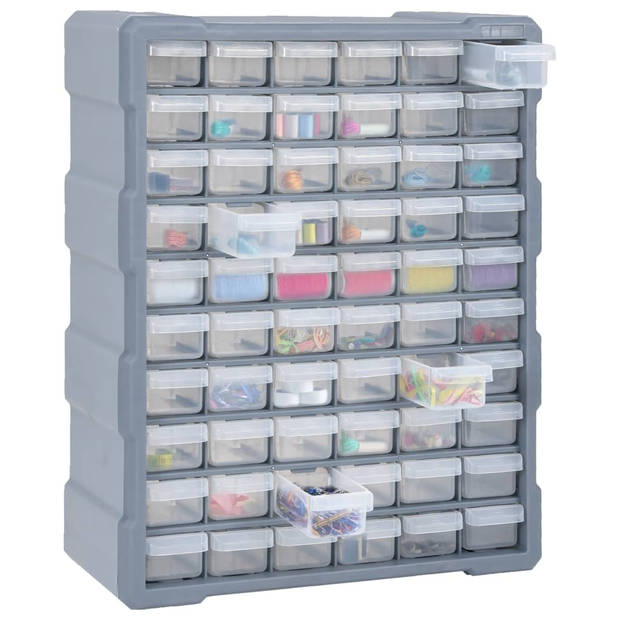 vidaXL Organiser met 60 lades 38x16x47,5 cm