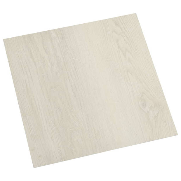 vidaXL Vloerplanken 20 st zelfklevend 1,86 m?? PVC beige