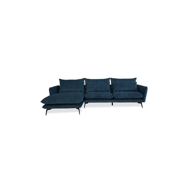 Feel Furniture - Elin – Hoekbank Rechts – Nachtblauw