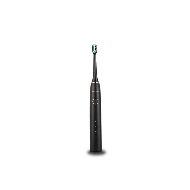 Hyundai Electronics - Oplaadbare elektrische tandenborstel - Wave - Zwart met roségoud