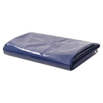 vidaXL Dekzeil 650 g/m² 3x5 m blauw