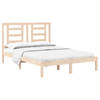 vidaXL Bedframe massief grenenhout 140x190 cm