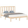 vidaXL Bedframe massief hout 140x200 cm