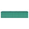 The Living Store schuur voor gereedschap - gegalvaniseerd staal - 257 x 779 x 181 cm - groen